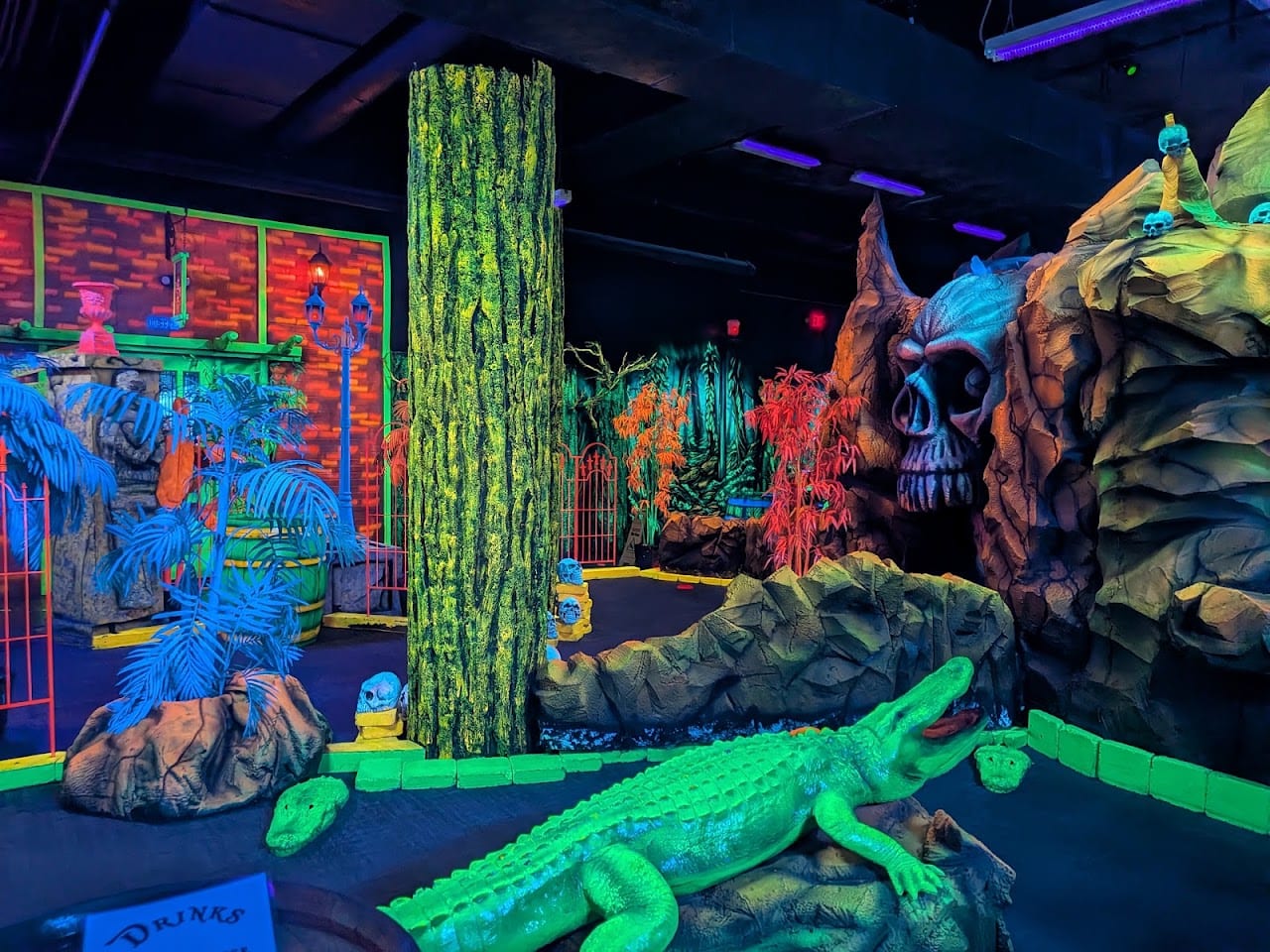 Glowing Greens Indoor Mini-Golf