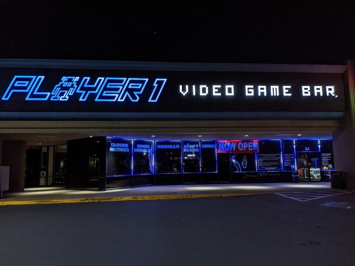 Player 1 Video Game Bar