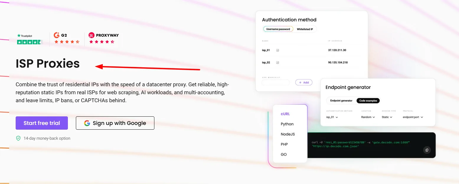 Decodo Coupon Code ISP