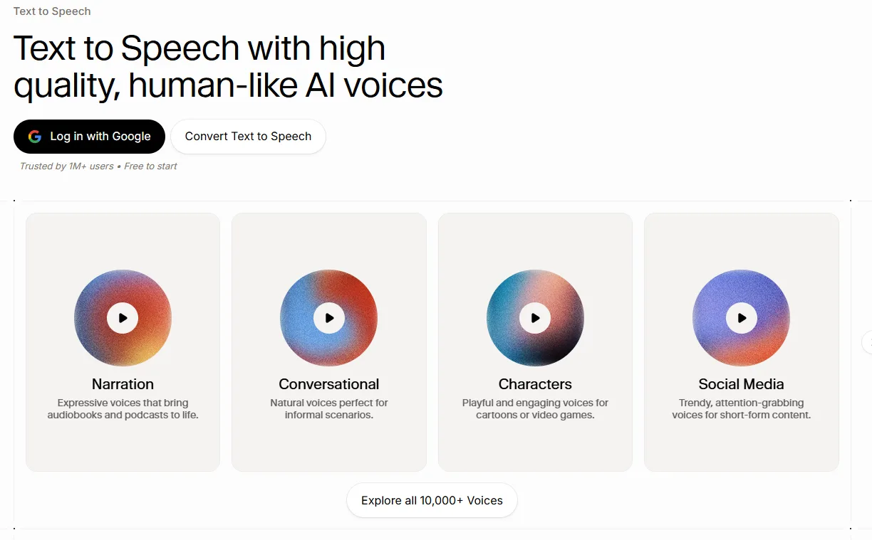 Elevenlabs Text to Speech