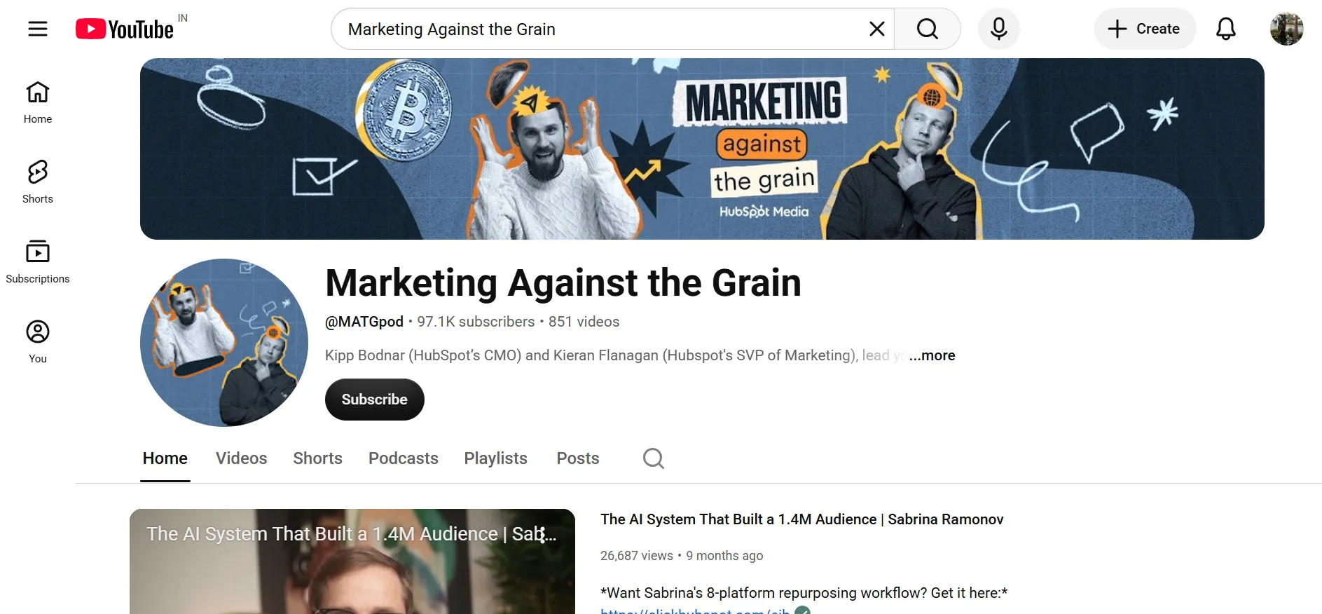 Marketing Against the Grain