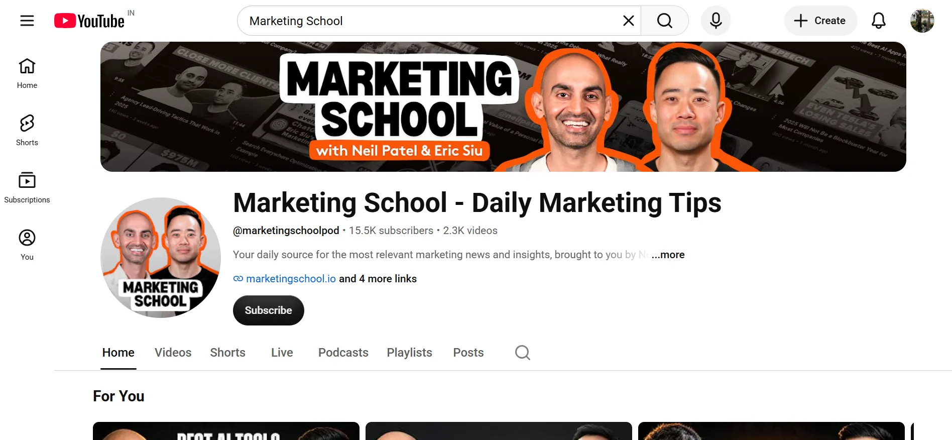 Marketing School