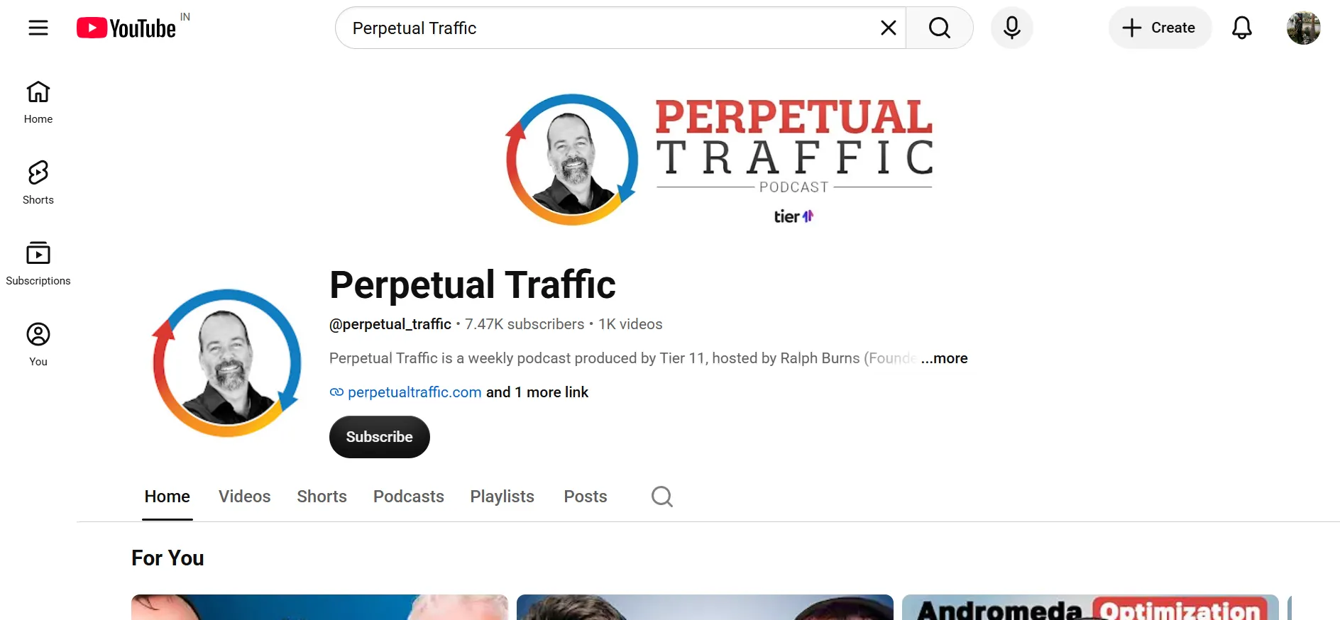 Perpetual Traffic