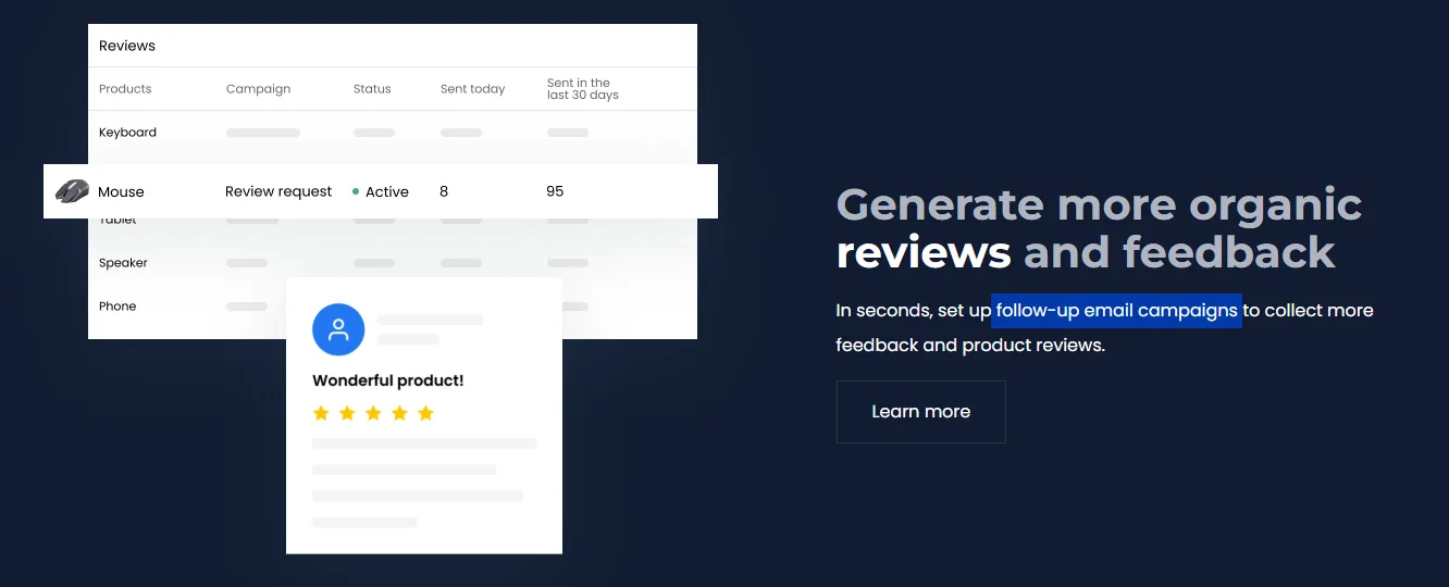 Sellerboard Coupon Code email campaign