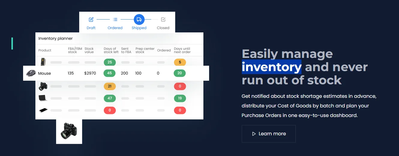 Sellerboard Coupon Code Inventory