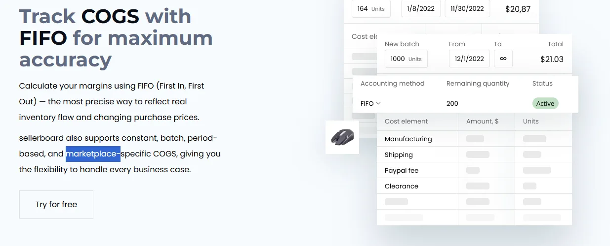 Sellerboard Coupon Code market place