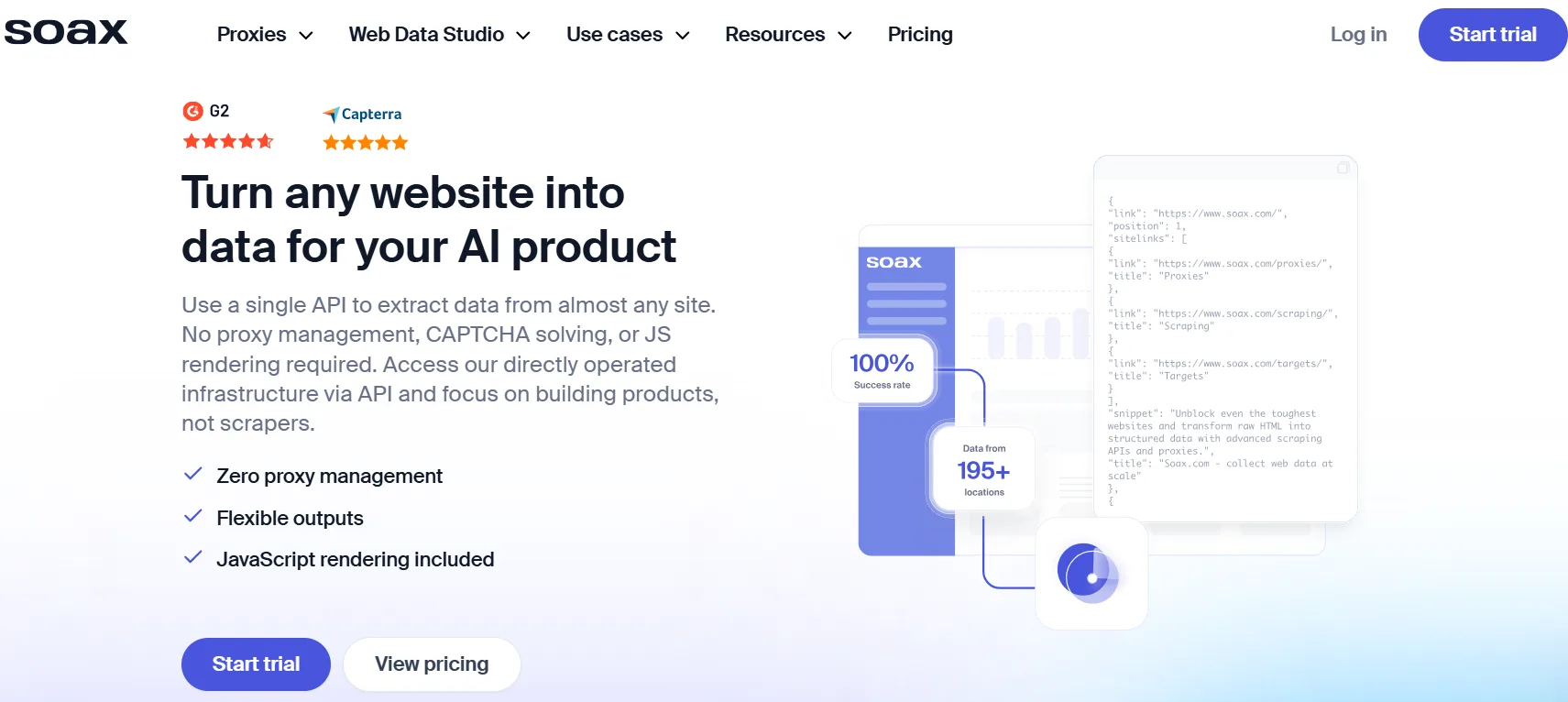 SOAX Coupon Code web data API