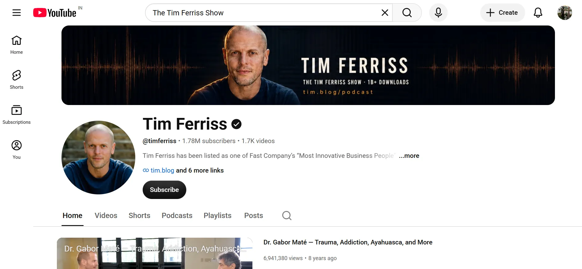 The Tim Ferriss Show