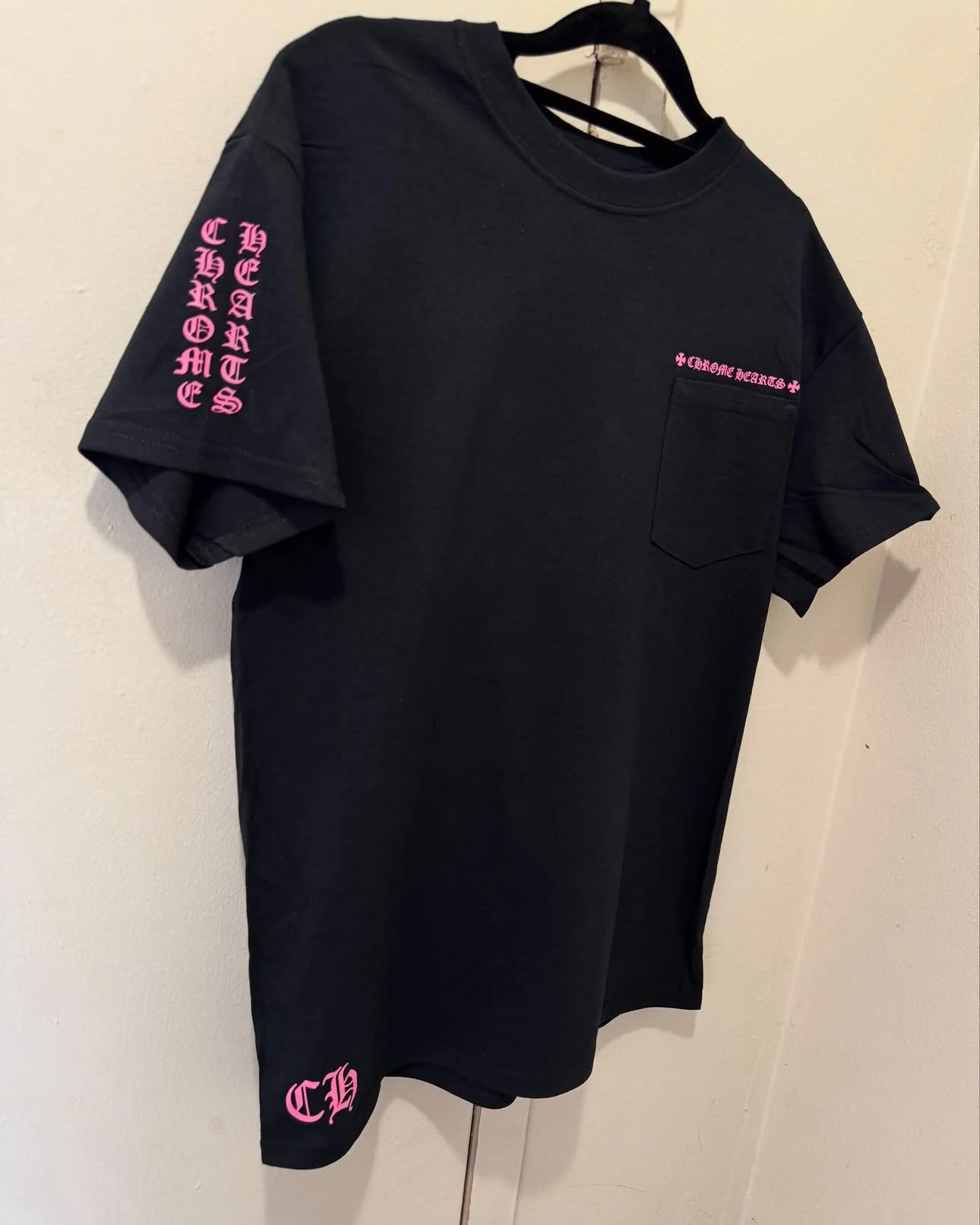 Pink designer tee