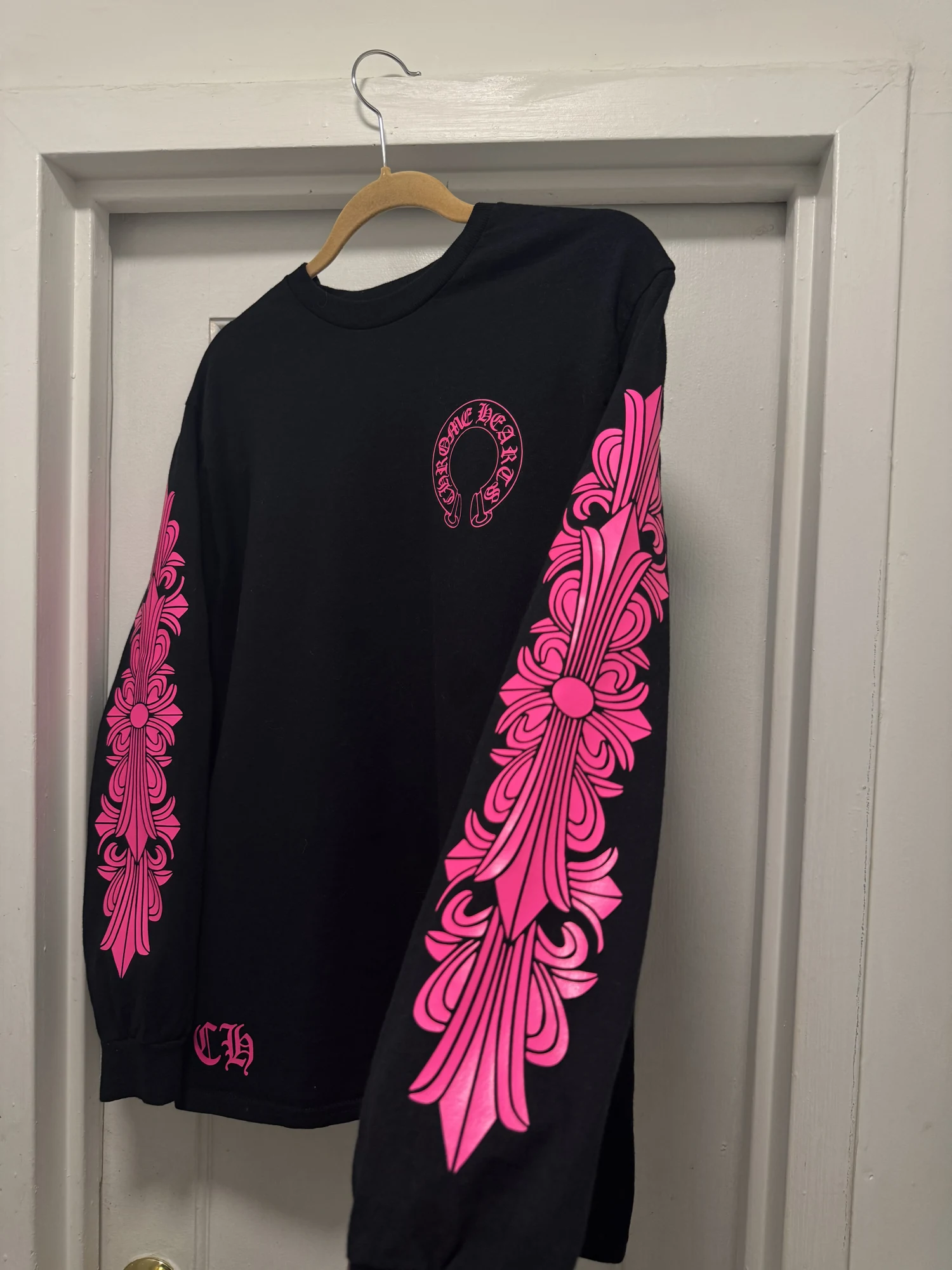 Bright pink long sleeve 