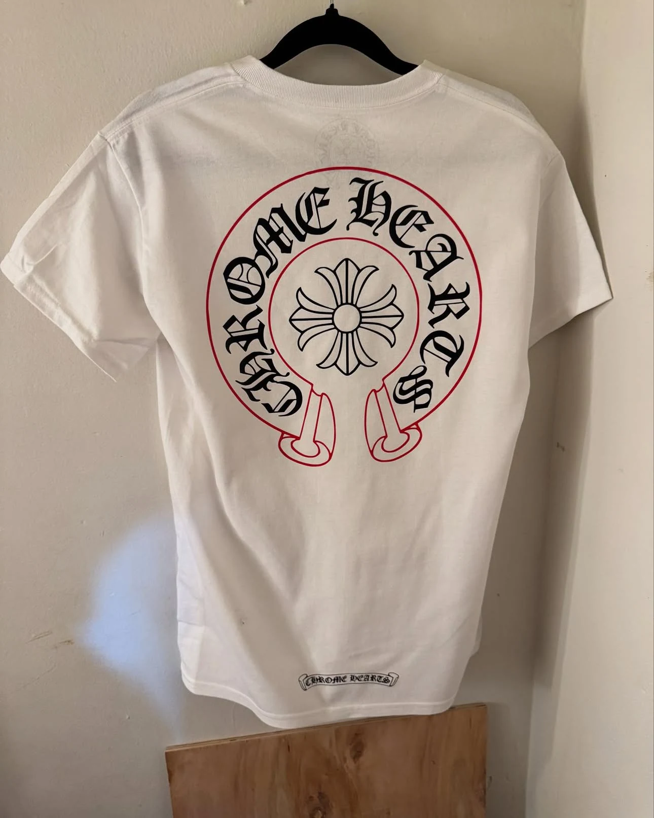 Red and white Tee 