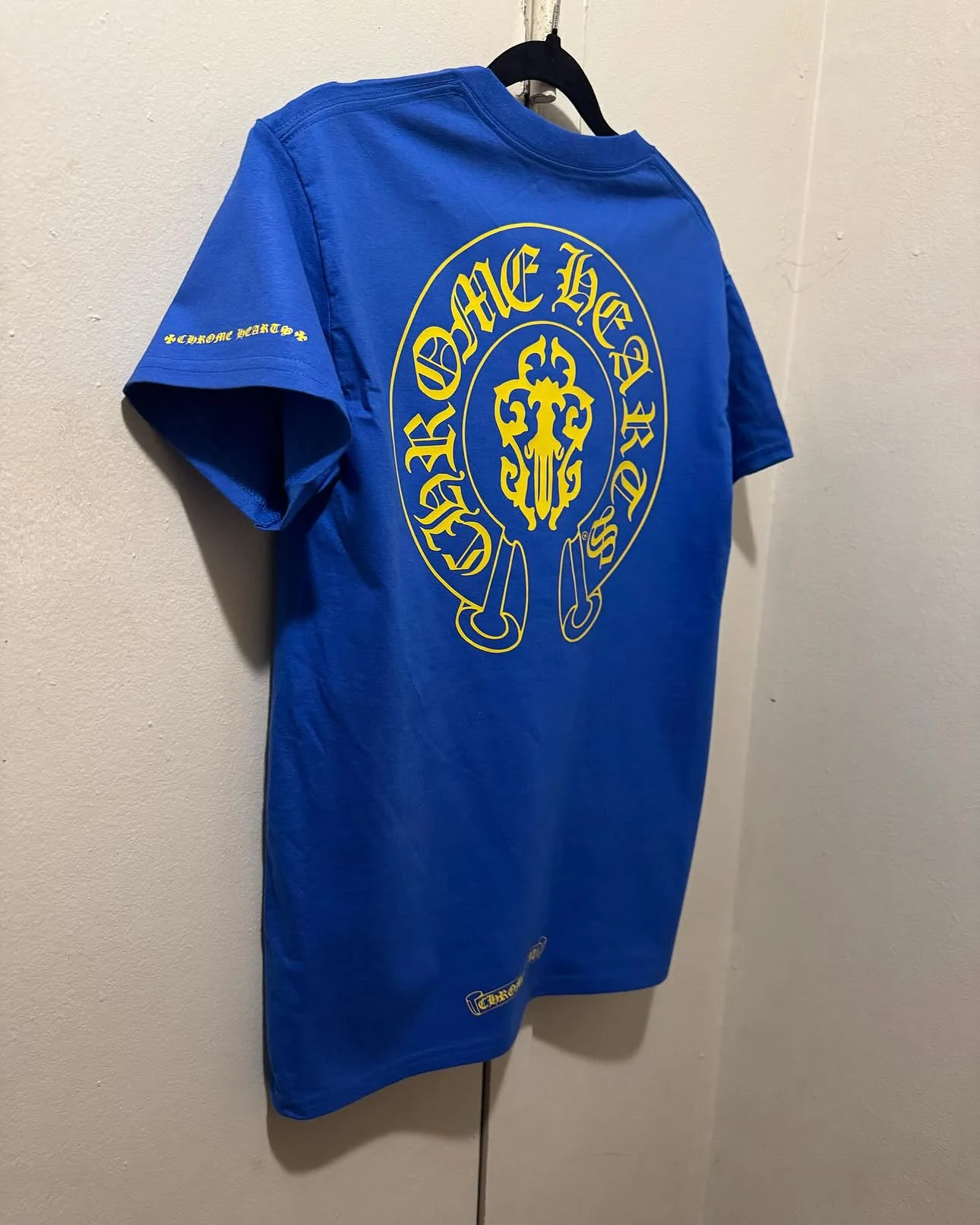 Blue and Yellow sword tee 