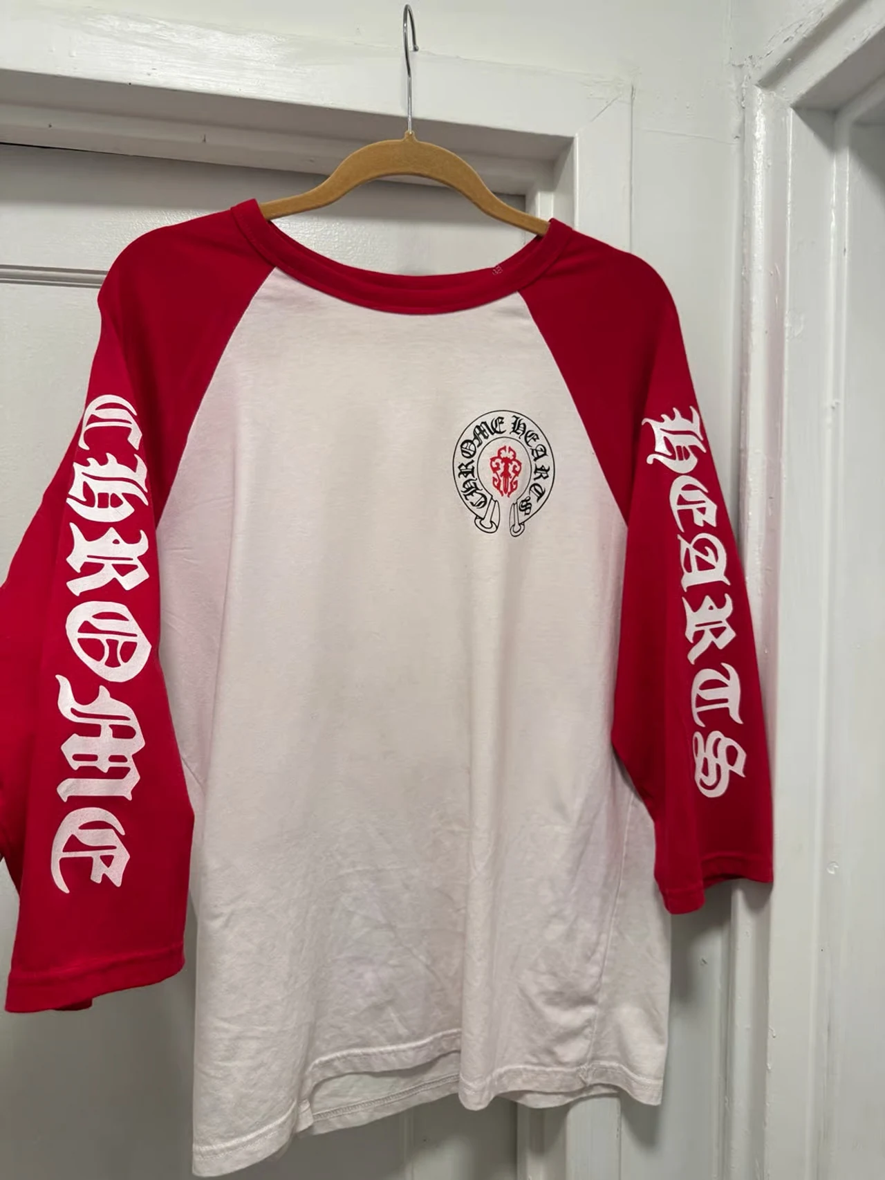 Red and White baseball CH