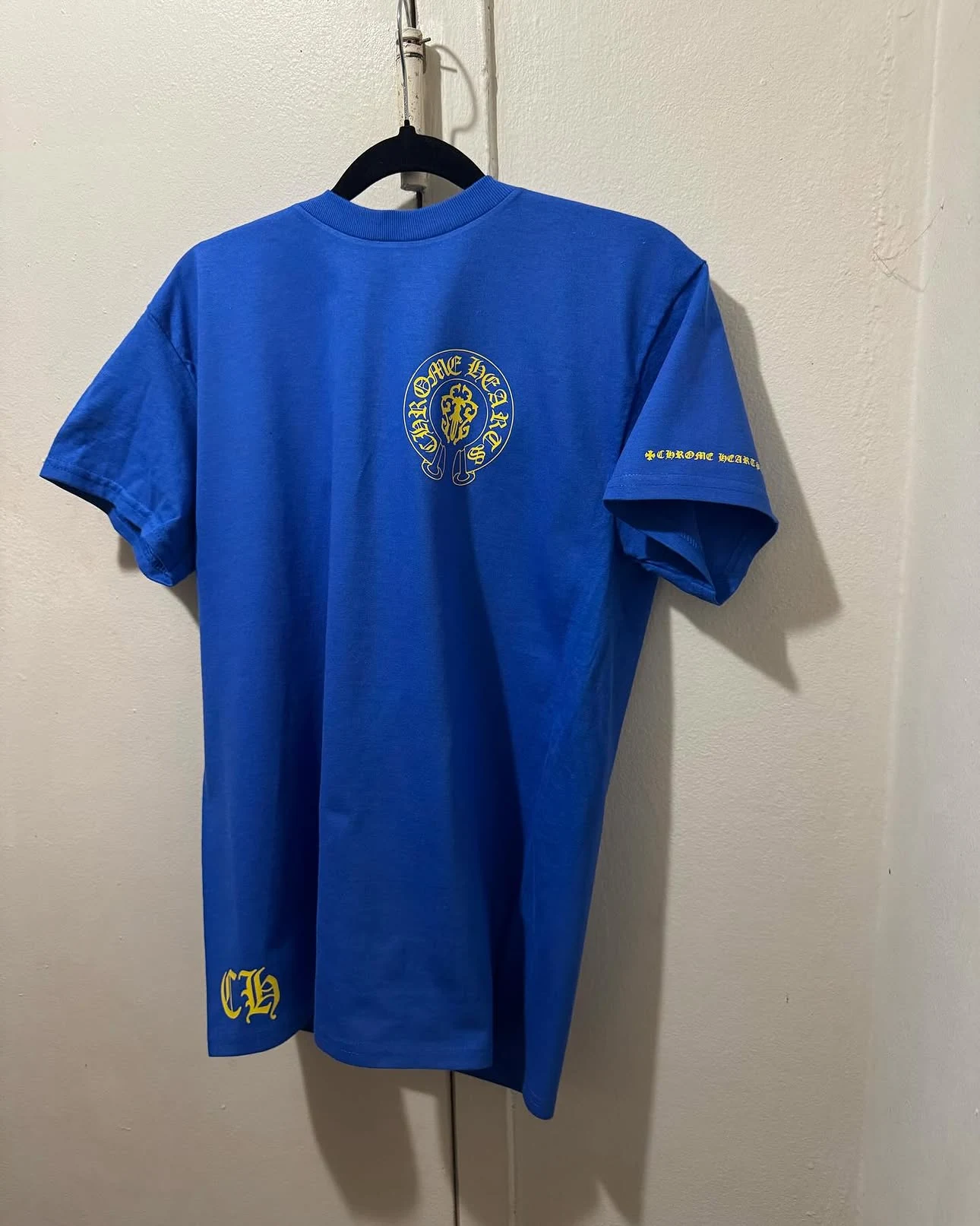 Blue and Yellow sword tee 