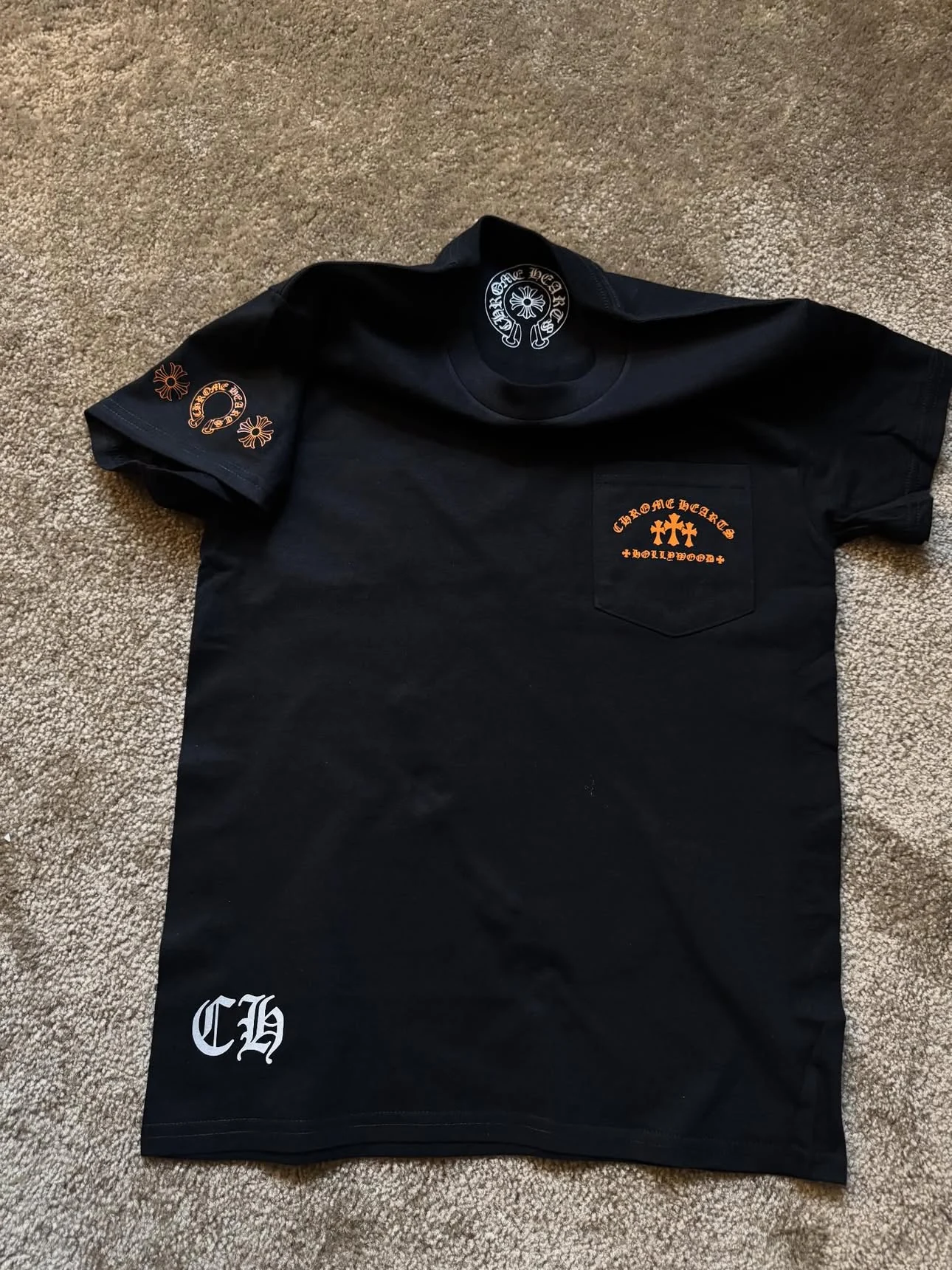 Hollywood Black Tee 